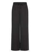 Kali Trousers Bottoms Trousers Flared Black Twist & Tango