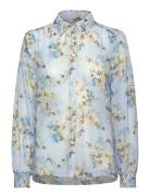 Cwrenette - Shirt Tops Blouses Long-sleeved Multi/patterned Claire Wom...