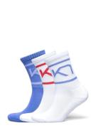 Tennis Sock 3Pk Sport Socks Regular Socks Multi/patterned Kari Traa