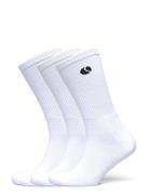 Core Crew Sock 3P Sport Women Sport Clothing Sport Socks White Björn B...