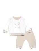 Set Sweater+Trousers Sets Tracksuits Beige United Colors Of Benetton