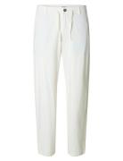 Slh220-Loose Brody Sun Pant Noos Bottoms Trousers Casual Cream Selecte...