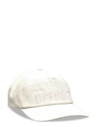 Assie A-Shape Baseball Cap Accessories Headwear Caps Cream Upfront