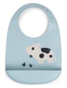 Silic Bib Dotti Blue Baby & Maternity Baby Feeding Bibs Sleeveless Bib...