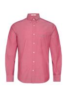 Reg Classic Poplin Shirt Tops Shirts Casual Pink GANT