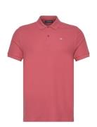 M Polo Pike Designers Polos Short-sleeved Red J. Lindeberg