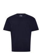 Taylor T-Shirt Tops T-Kortærmet Skjorte Navy Fat Moose