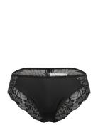 Nova Lace Bikini W Micro Front Trusser, Tanga Briefs Black Lindex