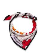 Astrilli Piirto Unikko Accessories Scarves Lightweight Scarves White M...