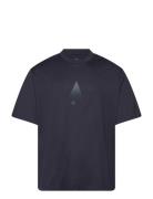 T-Shirt Tops T-Kortærmet Skjorte Navy Armani Exchange