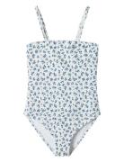 Nkfzina Swimsuit Badedragt Badetøj Blue Name It