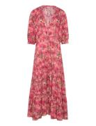 Cotton Party Maxi Dress Designers Maxi Dress Pink By Ti Mo