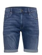 3301 Slim Short Bottoms Shorts Denim Blue G-Star RAW