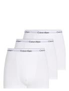 Relaxed Dart Trunk 3Pk Boxershorts White Calvin Klein