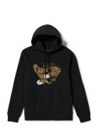 Keeler Hoodie Tops Sweatshirts & Hoodies Hoodies Black Brixton