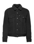 Exbf Sherpa Trucker Yes Black Jakke Denimjakke Black Levi's®