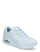 Women Uno Stand On Air Low-top Sneakers Blue Skechers