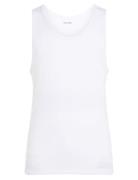 Tank 3Pk Tops T-shirts Sleeveless White Calvin Klein