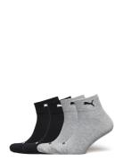 Puma Women Quarter 4P Ecom Sport Sport Clothing Sport Socks Multi/patt...