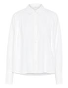 Kahaily Shirt Tops Shirts Long-sleeved White Kaffe