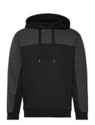 Luke Hoodie Designers Sweatshirts & Hoodies Hoodies Black BOSS