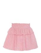 Skirt Lurex Stripe Dresses & Skirts Skirts Midi Skirts Pink Creamie