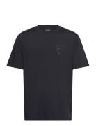 Panelled Neoprene T-Shirt Tops T-Kortærmet Skjorte Black Lyle & Scott