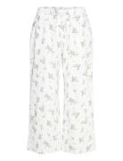 Trousers Pyjama Seersucker Pyjamasbukser Hyggebukser White Lindex