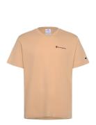Ss Tee Tops T-Kortærmet Skjorte Beige Champion