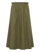 Nanasofiepw Sk Skirts Maxi Skirts Khaki Green Part Two