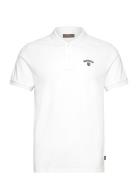 Morris Piqué Shirt Designers Polos Short-sleeved White Morris