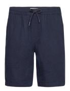 Sdaurelius Elas Bottoms Shorts Casual Blue Solid