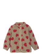 Teddy Fleece Jacket Outerwear Fleece Outerwear Fleece Jackets Multi/pa...