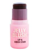 Revolution Jelly Blush Stick Lip And Cheek Stain Peach Orange Rouge Ma...