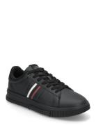 Modern Cupsole Stripes Lth Low-top Sneakers Black Tommy Hilfiger