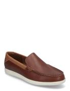 Bratton Loafer G Loafers Flade Sko Brown Clarks