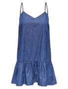 Onlnova Azure Giu Dress Ptm Kort Kjole Navy ONLY