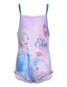 Swimsuit Badedragt Badetøj Blue Frost