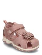 Baby Sandals W. Velcro Strap Shoes Summer Shoes Sandals Pink Color Kid...