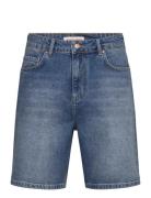 Loose-Fit Denim Shorts Bottoms Shorts Denim Blue Revolution