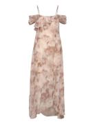 Primula Dress Knælang Kjole Beige Twist & Tango