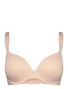 Plunge Push Up Lingerie Bras & Tops Push Up Bras Beige Tommy Hilfiger