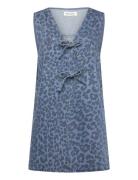 Ingridsw Dress Kort Kjole Blue Sofie Schnoor