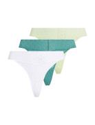 Low Rise Thong 3Pk G-streng Undertøj Multi/patterned Calvin Klein