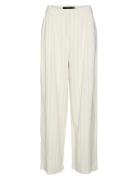Vmmindy Mw Linen Dad Pant Mix Bottoms Trousers Wide Leg White Vero Mod...