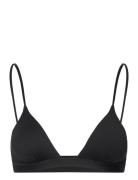 Soft Triangle Bra Lingerie Bras & Tops Soft Bras Bralette Black Weekda...