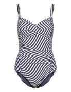 Wave Potenza Swimsuit Badedragt Badetøj Blue Panos Emporio