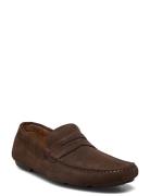 Bradlay Loafers Flade Sko Brown Dune London