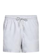 Borg Solid Swim Shorts Badeshorts Grey Björn Borg