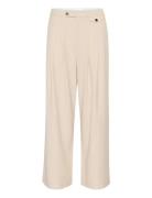 Gzedina Hw Pants Bottoms Trousers Suitpants Cream Gestuz